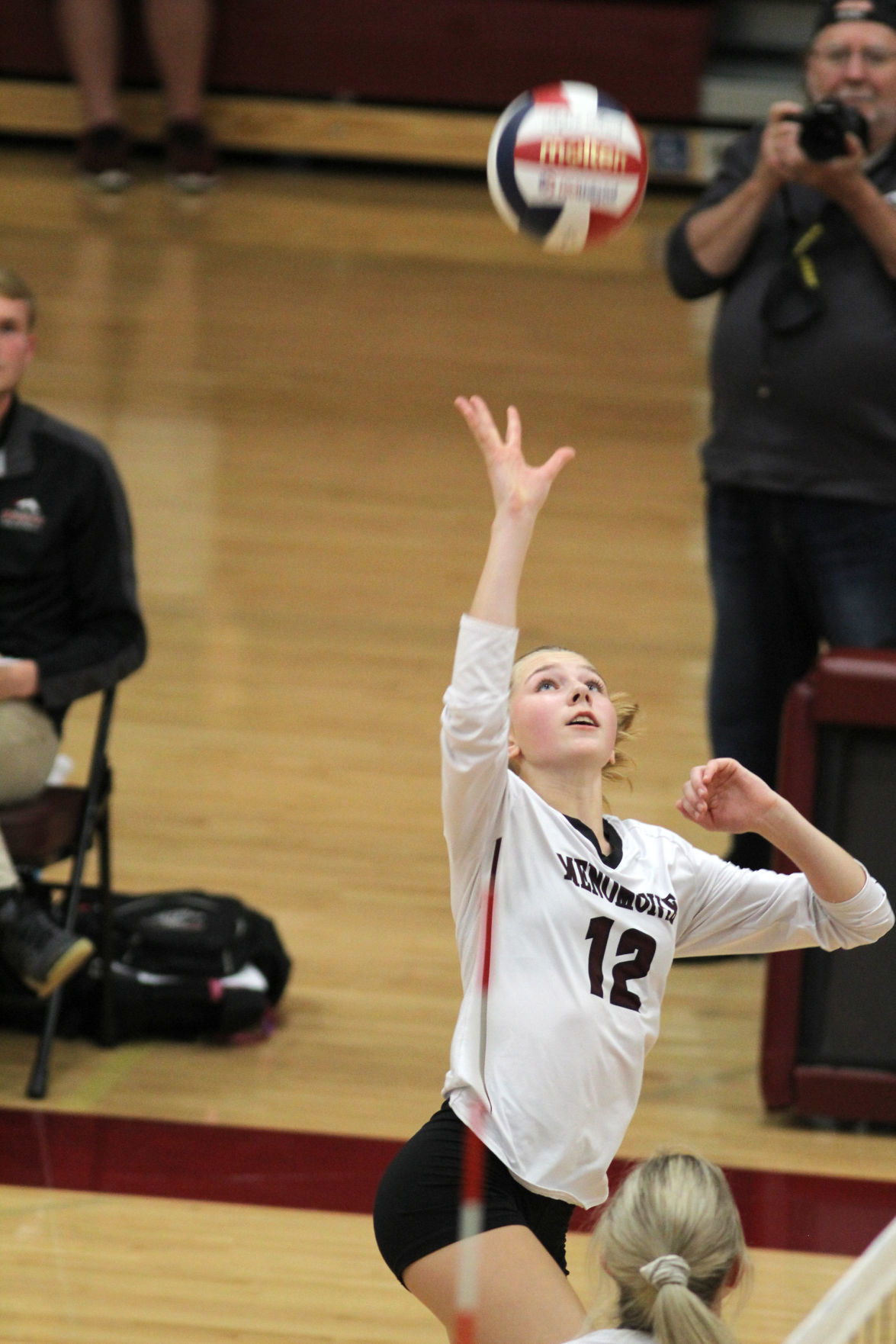 Medford at Menomonie volleyball 10-10-19